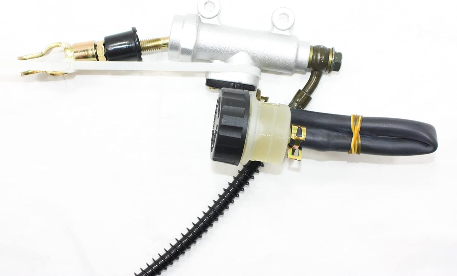 BLYGO Hydraulic Rear Disc Brake Caliper Foot Brake System + Pads 200Cc 250Cc Quad Dirt Bike ATV image number 2