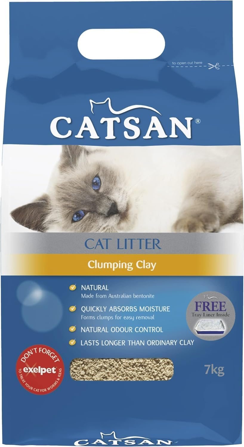 Cat Everyday Essentials Bundle Pack, Catsan Litter 7Kg and Dine Cat Food Classic Collection 85Gm, 28Pack image number 2