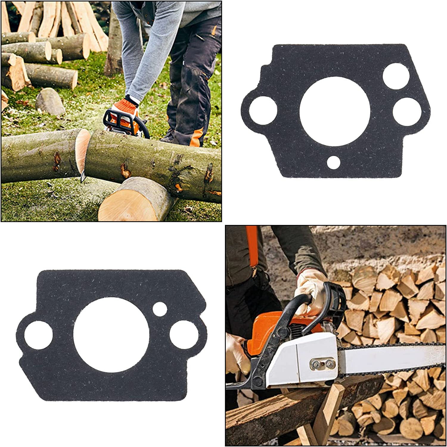 Set with 10Pcs Carburetor Replacement Kit C1Q-S68G C1Q-S64 C1Q-S68D Compatible with Stihl BG45 BG46 BG55 BG65 BG85 Carburetor with Air Filter Tune up Kit image number 5