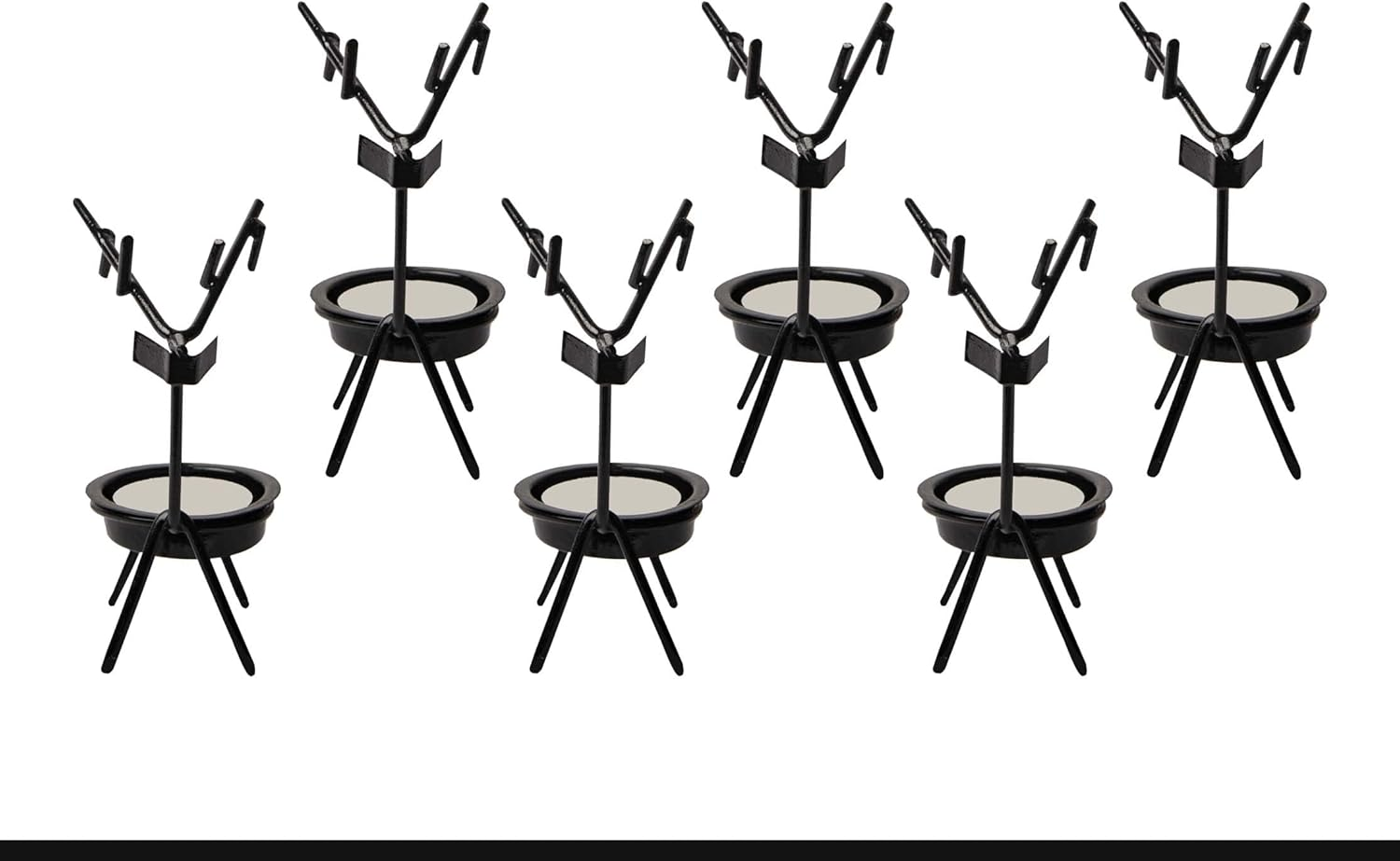 Wc_Shadow Religious Candle Holders for Christmas & Home Decorations Catholic Alter for Home Tealight Stand Cross for Candles Cross Holder Stand for Gift Jesus Candle Holder (Pack of 2)