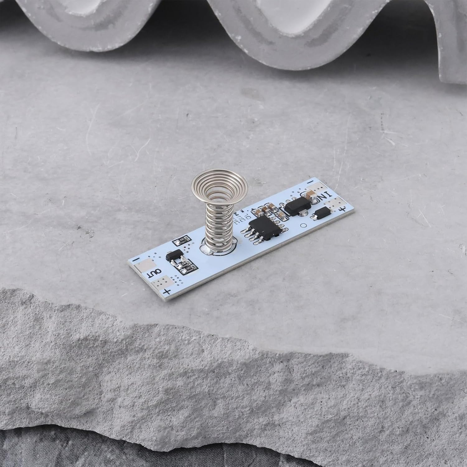 Emsea 8Pcs Touch LED Dimmer Module DC 5-24V Switch Module for DIY Wardrobe Cabinet Lights, Display Cabinet Lights, LED Hard Light Strips, Light Belts image number 3