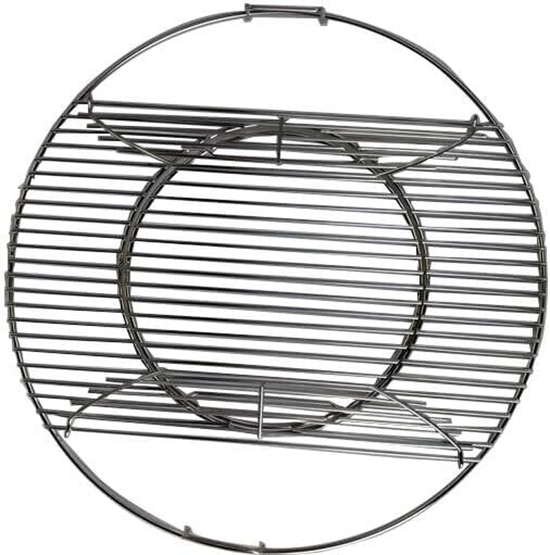 Stainless Steel round BBQ Grill with Removable Center | Suits 57Cm Weber image number 2