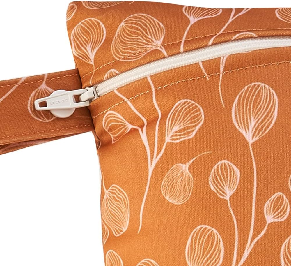 Happyflute 3 Set Wet Bag Storage Bag Waterproof Washable Travel Bags, Beach, Pool, Gym Bag for Swimsuits & Wet Clothes (Dandelion) image number 1