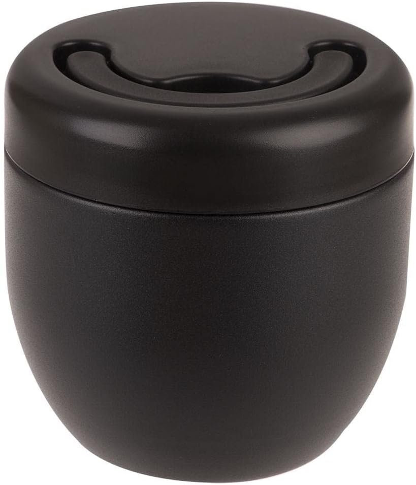 Oasis Stainless Steel Double Wall Insulated Food Pod 470Ml - Black image number 3