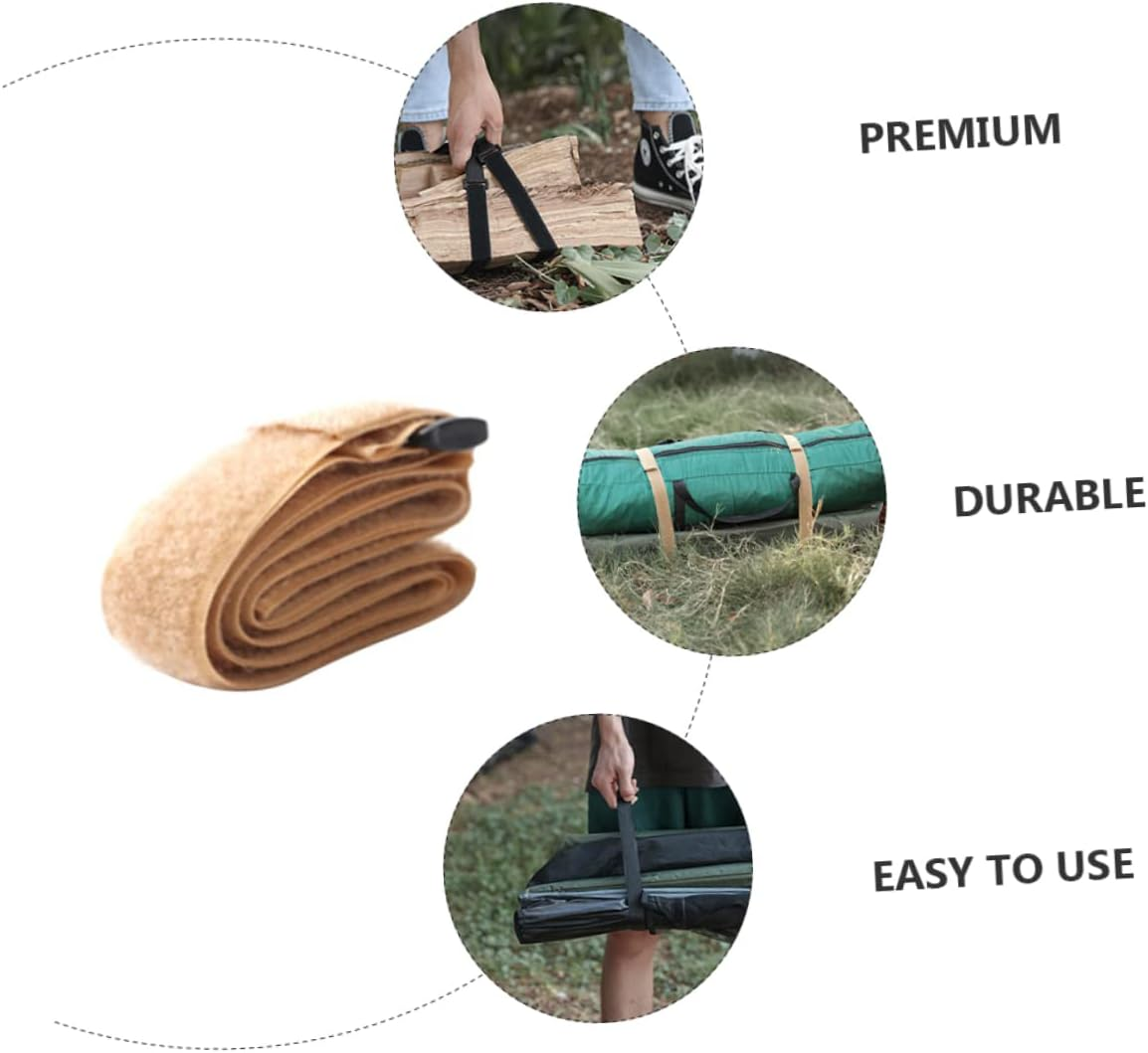 VALICLUD 24Pcs Luggage Straps for Camping and Travel Bundling Belts Adhesive Buckle Suitcase Straps for Luggage Connector and Secure Hold Random Color