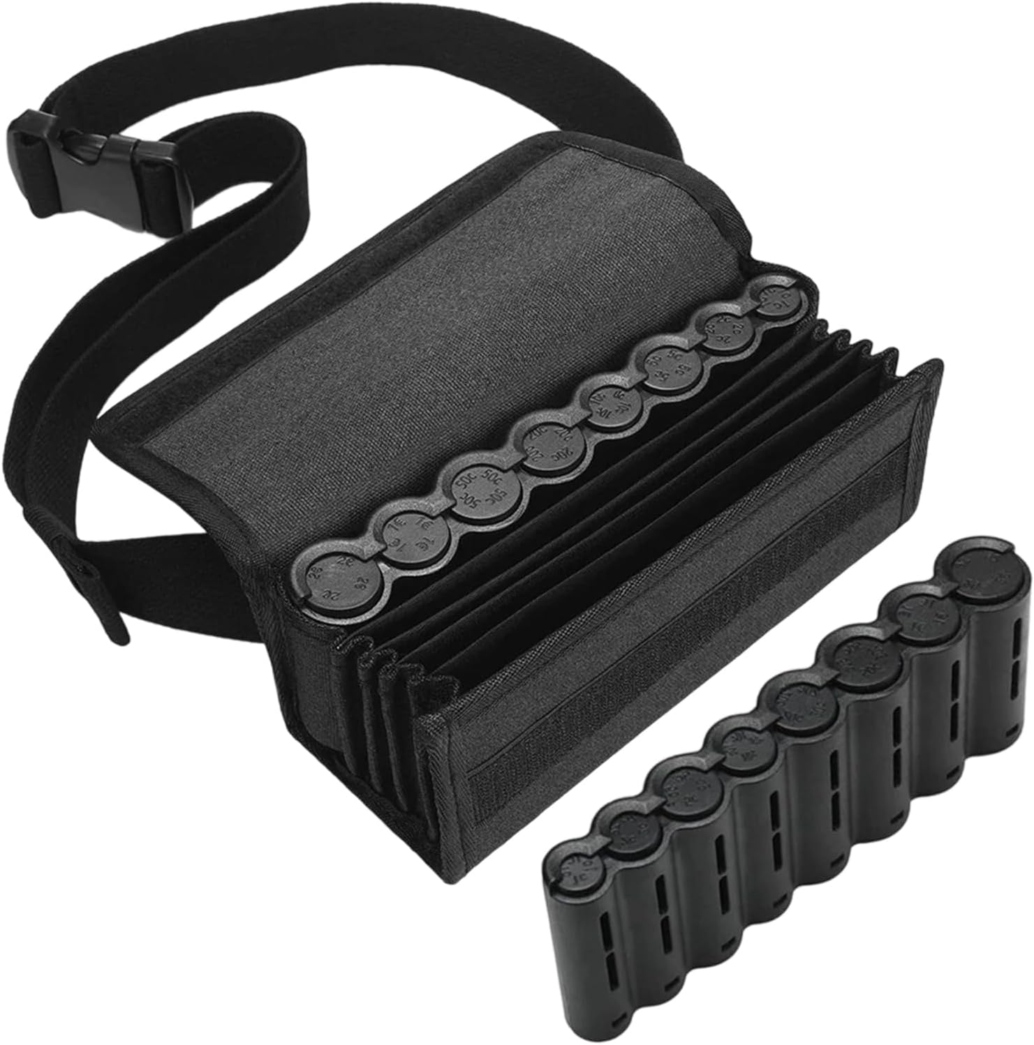 Wallet Bag - Coin Sorters Organizer Storage Bag, Heavy Duty Multipurpose Organizer Handbag | Luggage & Travel Perogar with Multiple Compartments for Servers S image number 2