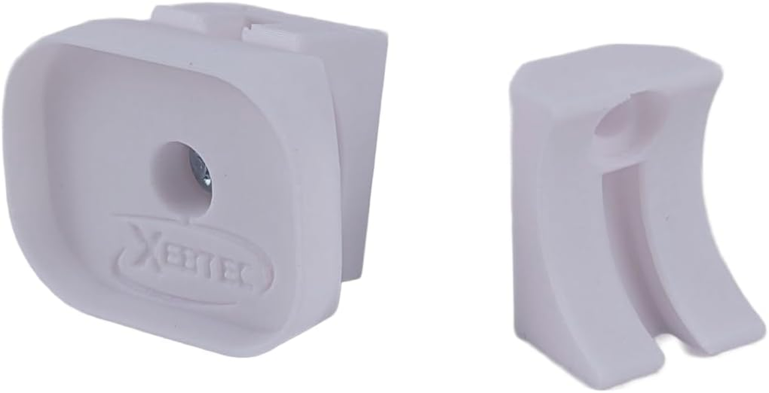 Shelly Blu Motion Mount - Adjustable Wall Mount for Shelly Motion Sensor - 2 Mounting Options (Corner & Wall) - Tilts 5-45&deg; - Glue or Screws - White | Xebtec image number 4