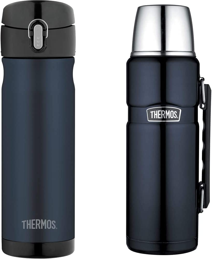 Thermos&reg; Stainless Steel Vacuum Insulated Commuter Bottle, 470Ml, White, JMW500WH4AUS