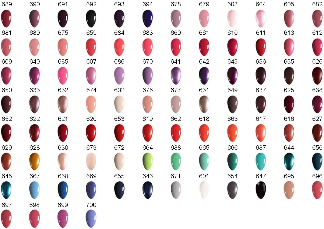 INGLOT O2M BREATHABLE NAIL ENAMEL (611)