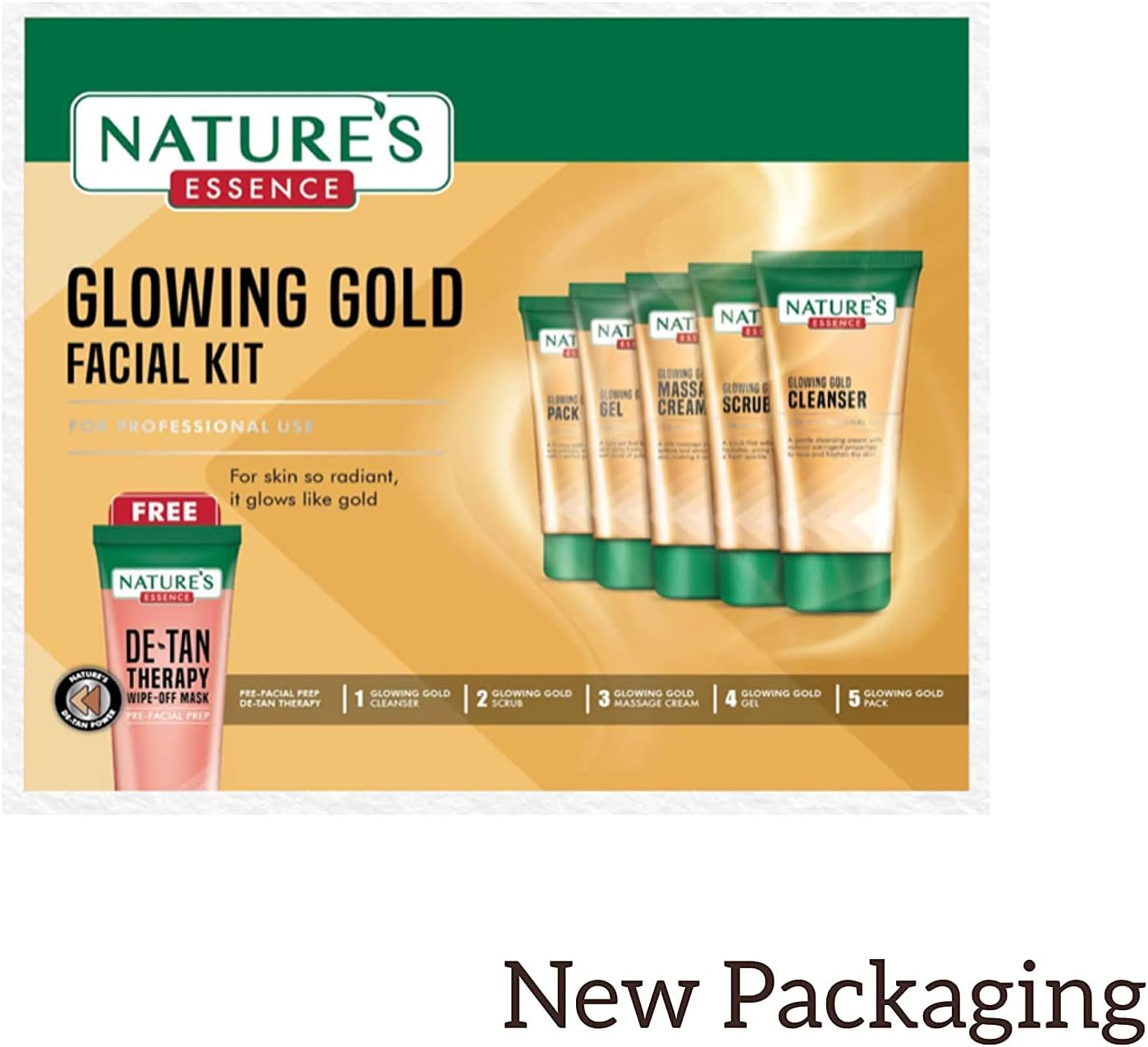 Nature'S Essence Ravishing Gold Facial Kit