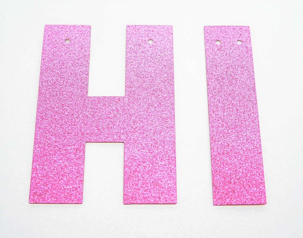 Pre-Strung Birthday Banner It'S Me Hi I'M the Birthday Girl It'S Me Glitter Pink Banner for Taylor Swifties Birthday Party Decoration image number 1