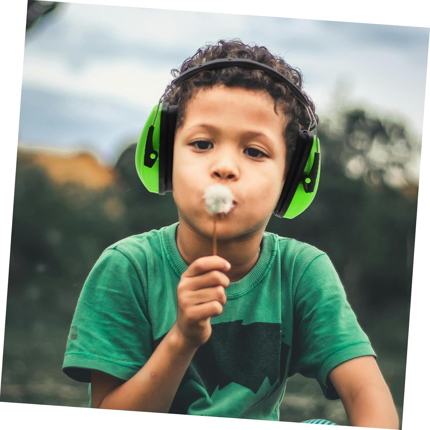 NUOBESTY Hearing Protection Earmuff for Noise Reduction Comfortable and Ear Muffs for Workshop and Study image number 4