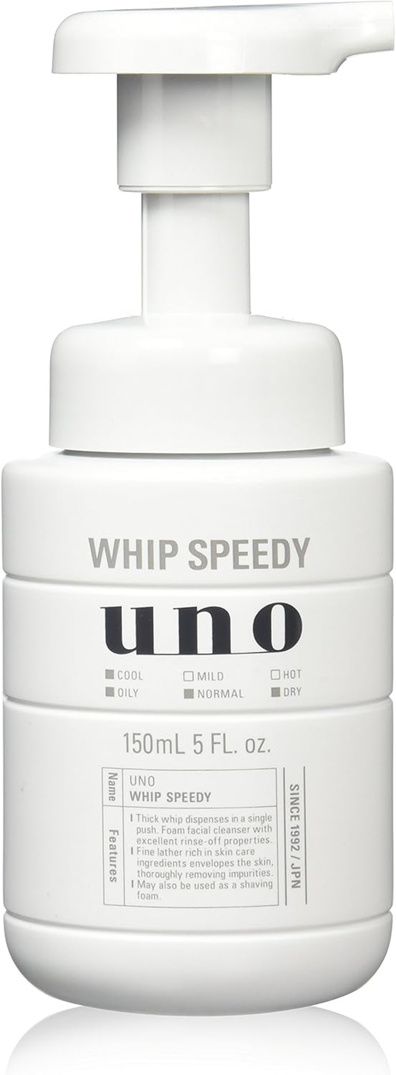 Uno Whip Speedy Facial Cleanser 150Ml image number 2