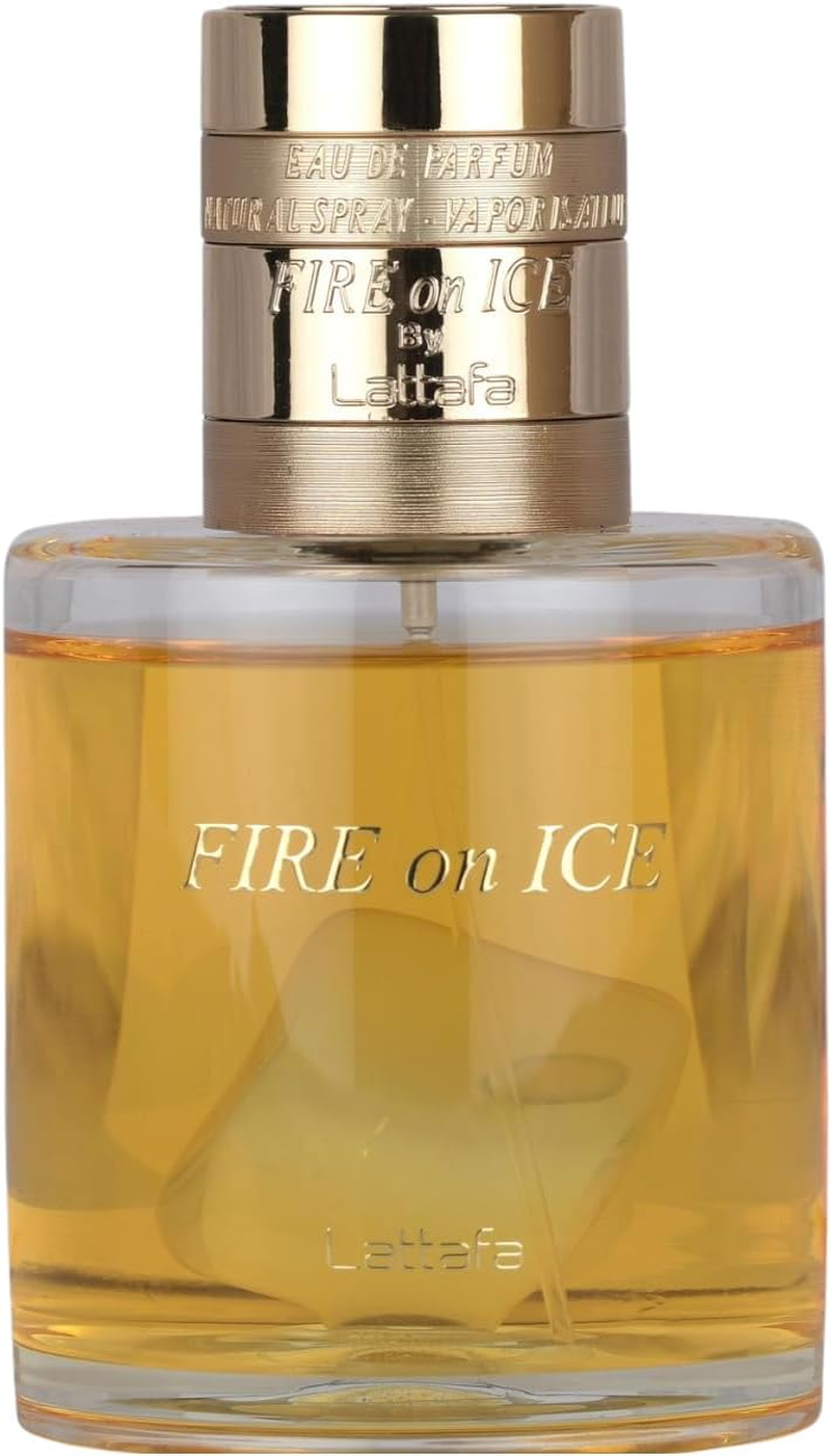 Lattafa Unisex Fire on Ice Eau De Parfum Spray 100 Ml