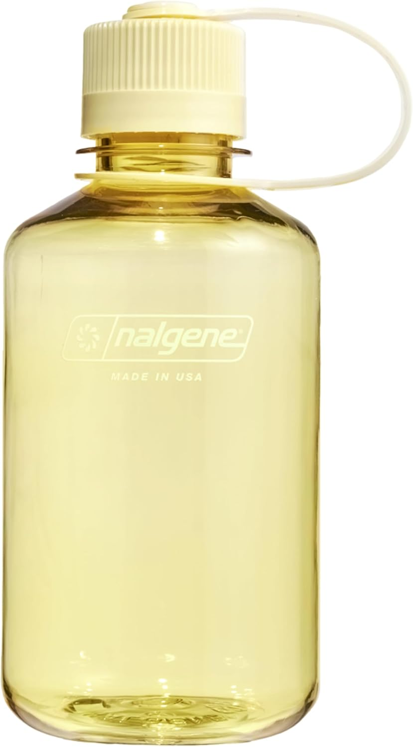 Nalgene Sustain Tritan Bpa-Free Water Bottle Made with Material Derived from 50% Plastic Waste, 16 OZ, Narrow Mouth