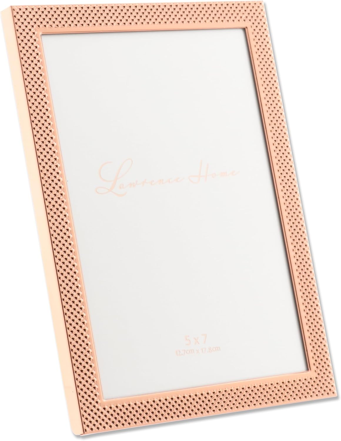 Lawrence Frames 5"W X 7"H Fawn Pin Dot Pattern Copper Picture Frame (702557)