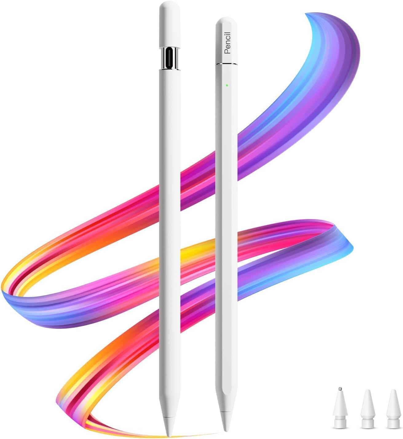Stylus Apple Pencil for Ipad (2024-2018) with Palm Rejection, KINGONE Ipad Pencil 4Th Compatible with Apple Ipad 10Th/9Th/8Th/7Th/6Th, Ipad Air 5Th/4Th/3Rd, Ipad Pro 11"/12.9 ", Ipad Mini 6Th/5Th Gen image number 2