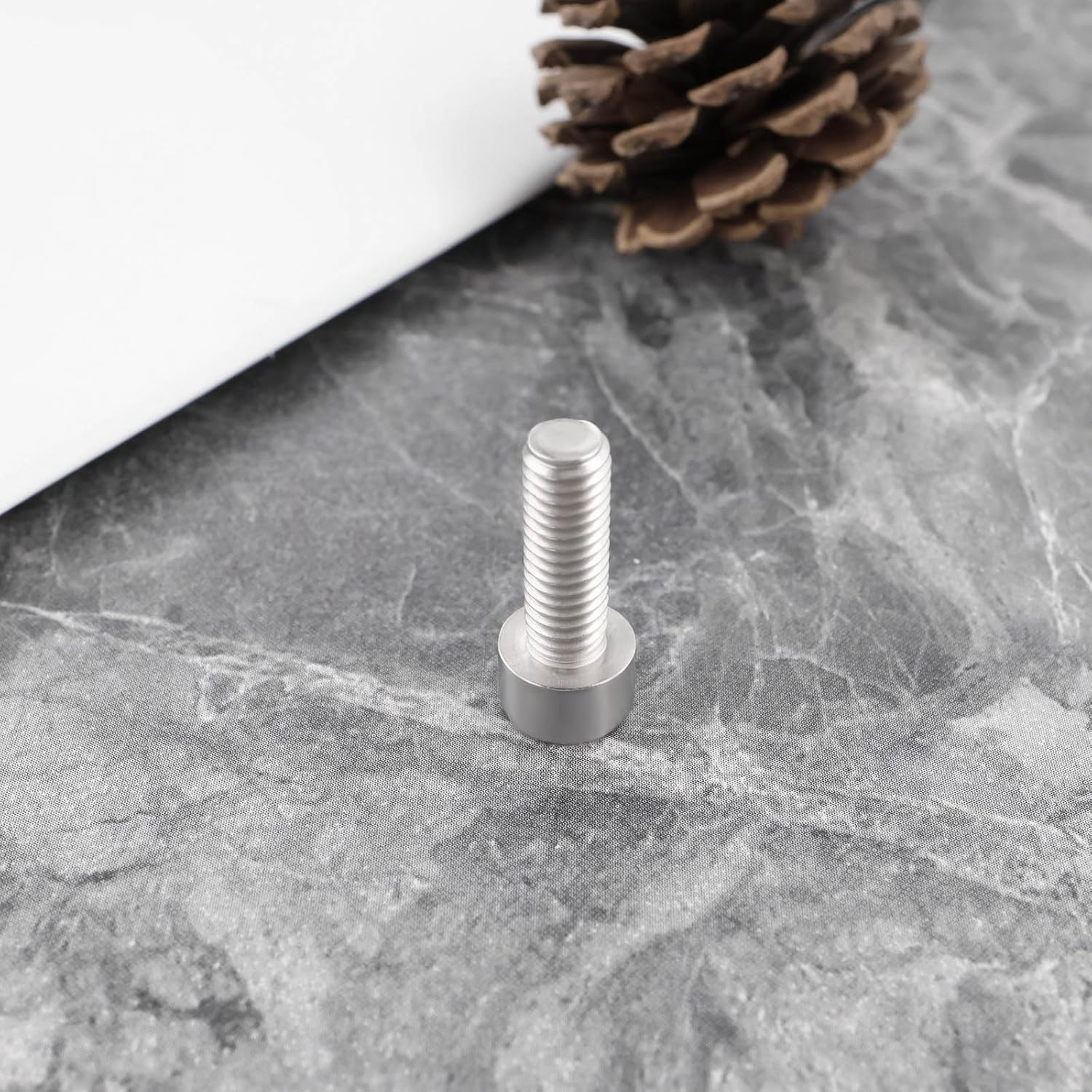 SG Store 4Pcs Bike Crank Arm Pinch Clamp Bolt Replacement Part 304 Stainless Steel M6X18Mm Clamp Bolt Compatible with Shimano Ultegra Hollowtech image number 1