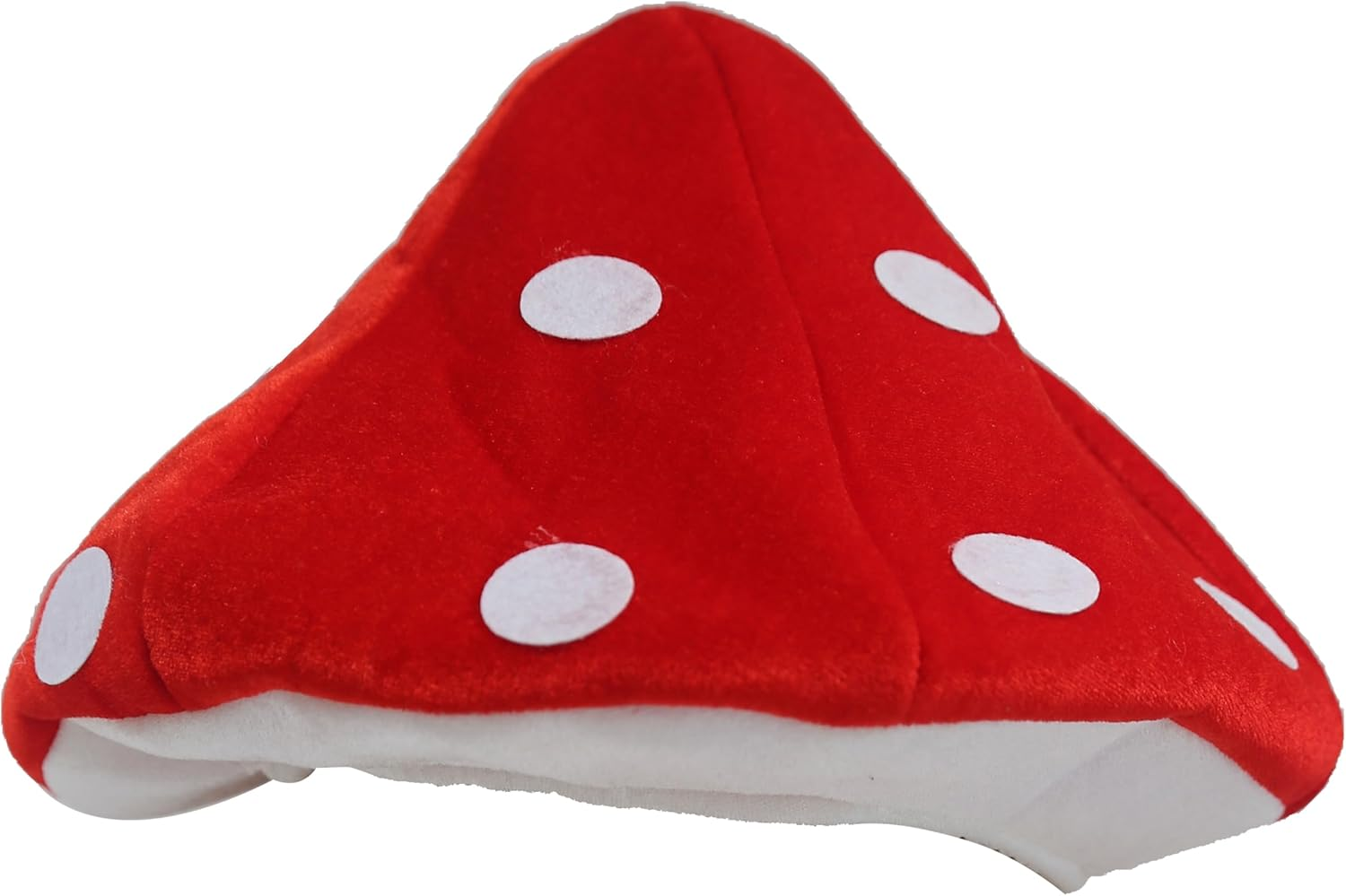 Playful Mushroom Hat. Entertaining Costume Accessoryfor All Ages. Comfortable Fit with Convenient Design. Perfect for Easter, Halloween, Christmas, Parties, and More. (Red) image number 3