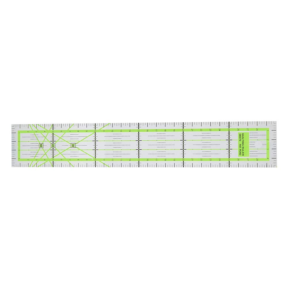Fdit Sewing Ruler, 5X30Cm High Transparent Tailor Cutting Tool image number 6