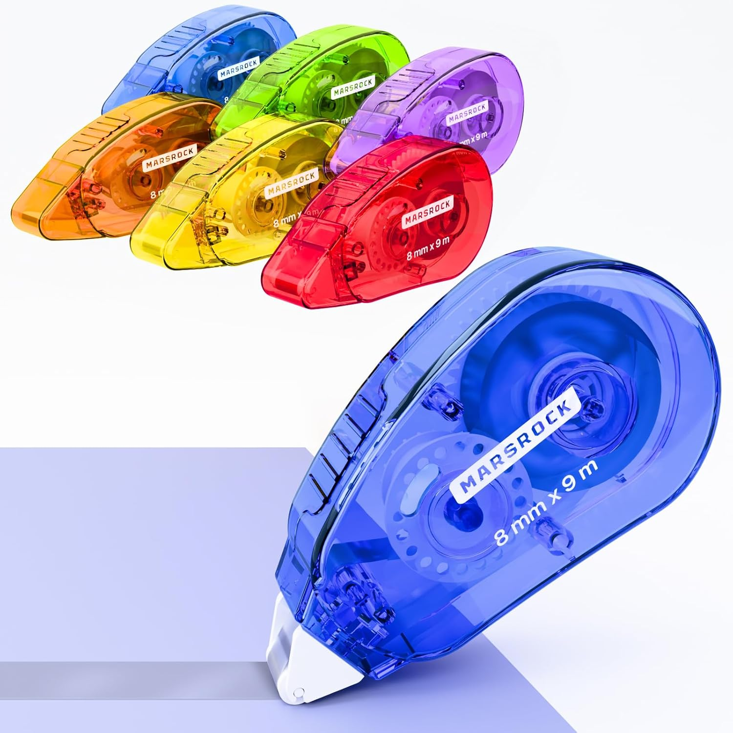 Double-Sided Tape Roller for Scrapbooking 6-Pack（0.31In X 30FT） Adhesive Tape Glue Runner, Scrapbook Supplies and Craft Supplies for Scrapbooking, Gift Wrapping and Photo Tape image number 6