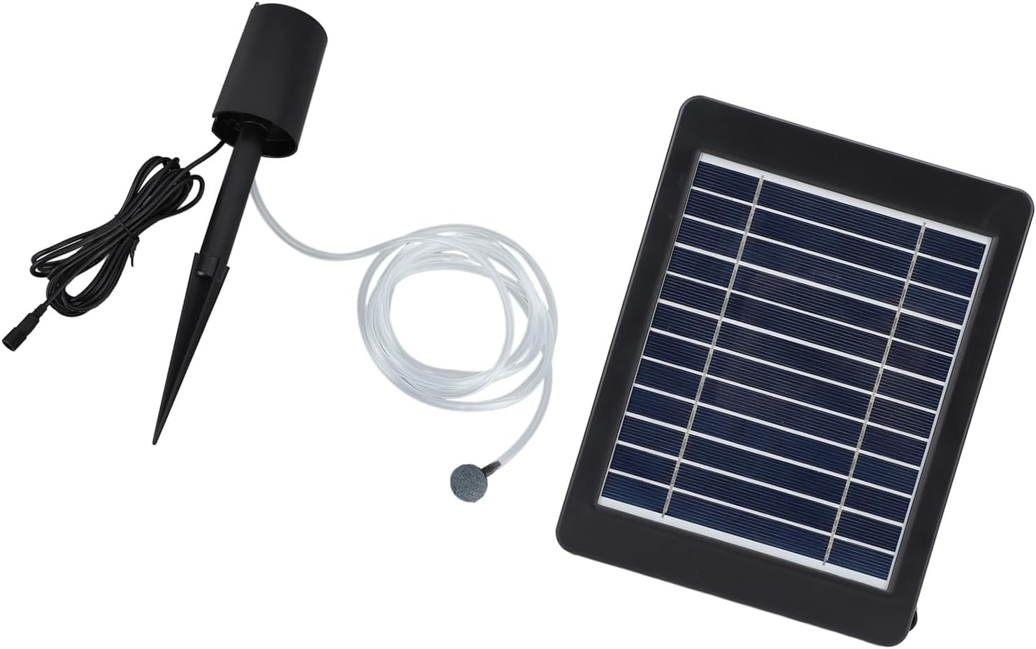 Solar Powered Air Pump Kit IP64 0.8L per Minute Long Working Hours for Aquariums or Outdoors image number 1