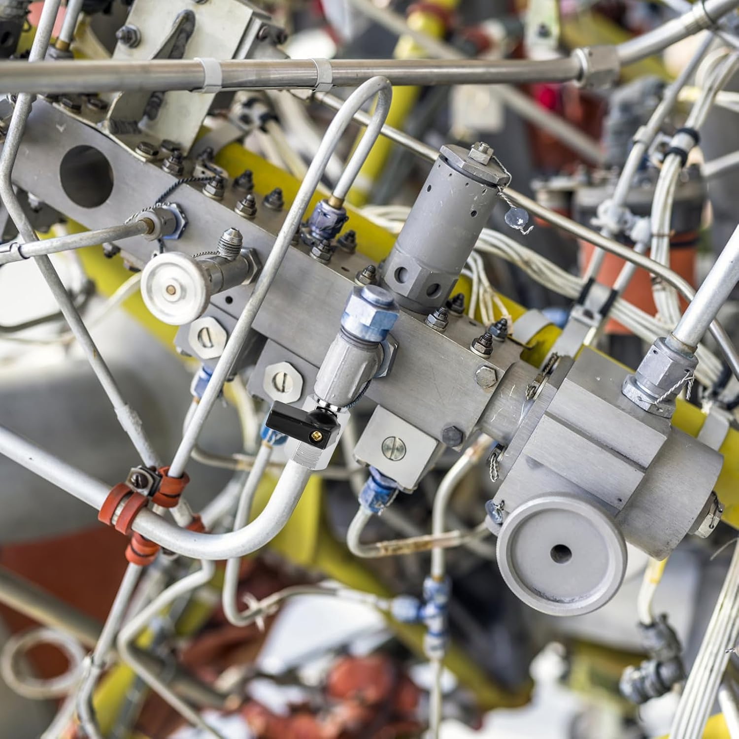 2 Pcs 3/8 NPT Brass Mini Ball Valve, NPT Female to Male Shut off Valve, Heavy Duty Nickel Plated Copper Mini Ball, for Pipe Coupler Connector, Black image number 2