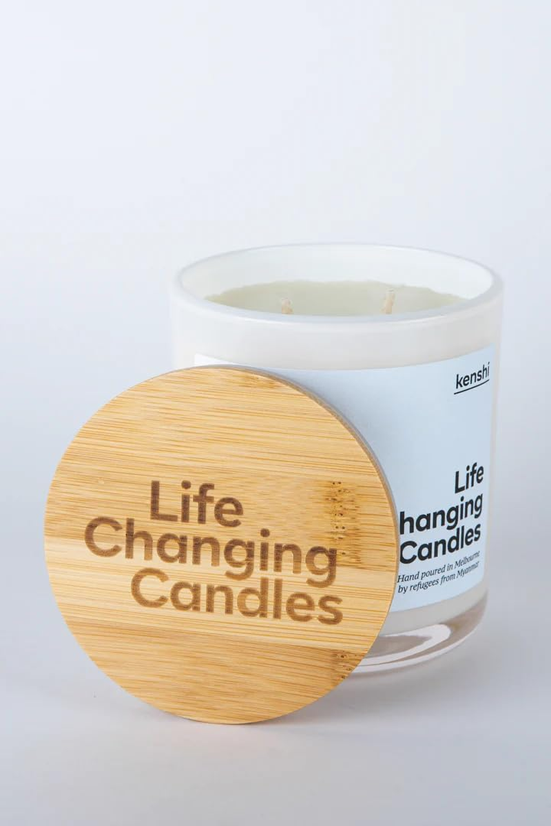 Kenshi Sage and Sea Salt Life Changing Candle 400 G image number 6