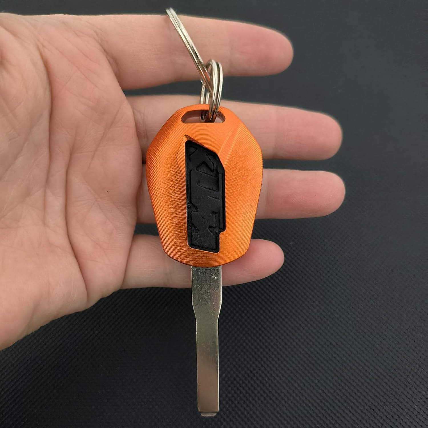 Fullibars Motorcycle Key Cover Compatible with KTM Duke 125/200/250/390/690,RC 125/200/250/390 ADV Aluminum Key Holder Key Chains image number 6