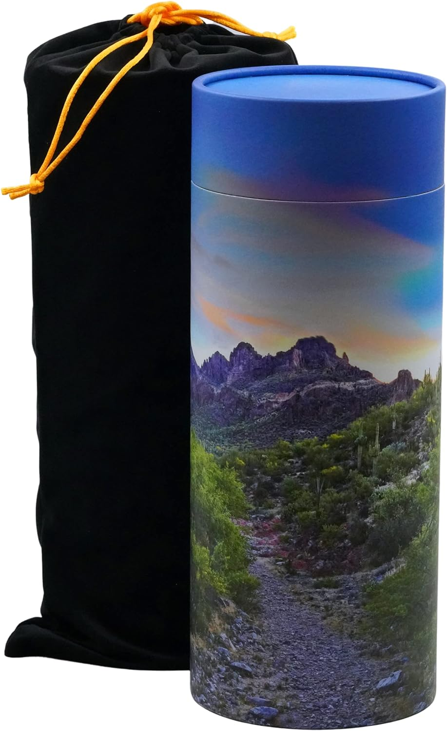 Casket Depot Saguaro Trail Adult Size Memorial Collection Scattering Tube, Biodegradable Urn for Scattering Ashes, Eco Urn (Large Adult 250 Cubic Inches) image number 3