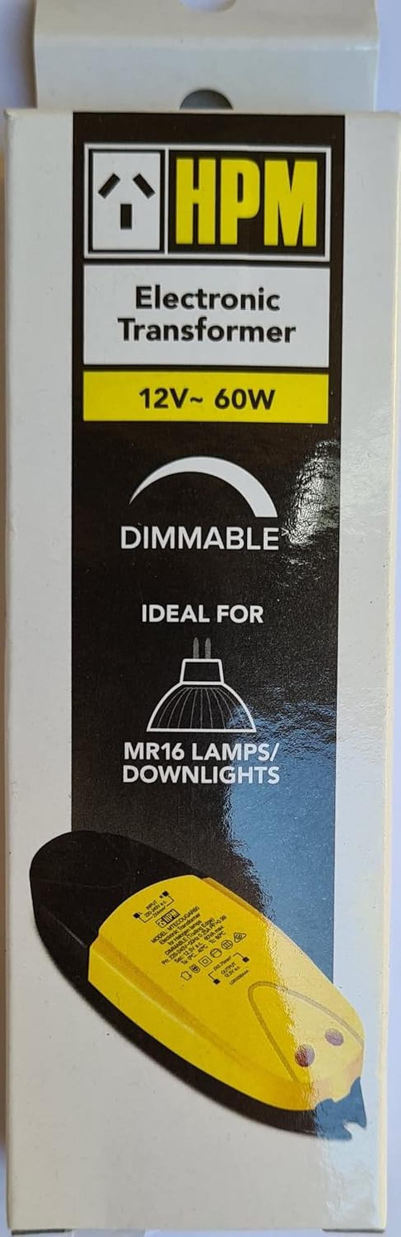 HPM 12 V 60 VA Electronic Transformer image number 1