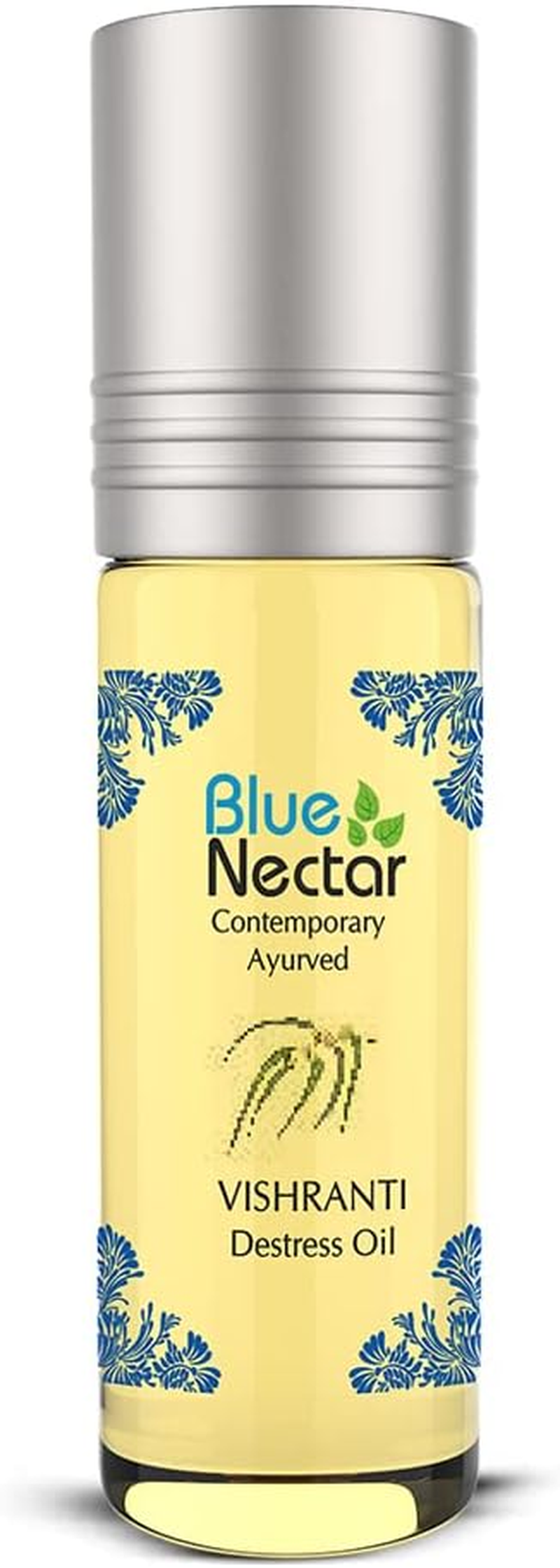 Blue Nectar Destress Oil Roll On, for Relief from Headache, Migraine & Sinusitis,9Ml image number 5