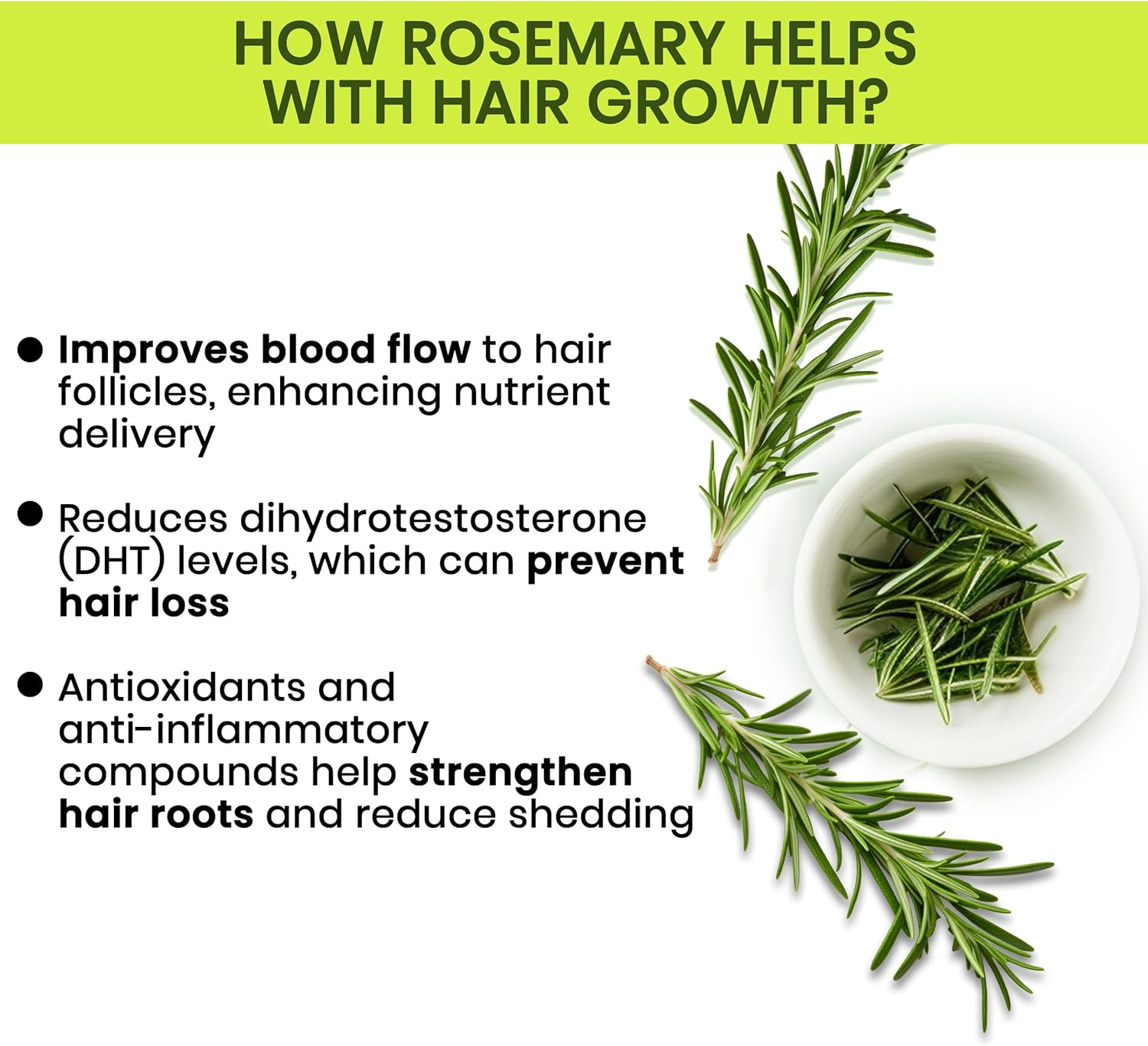 Alps Goodness Rosemary Hair Growth Water Spray, 200 Ml, Strengthening Hair Mist
