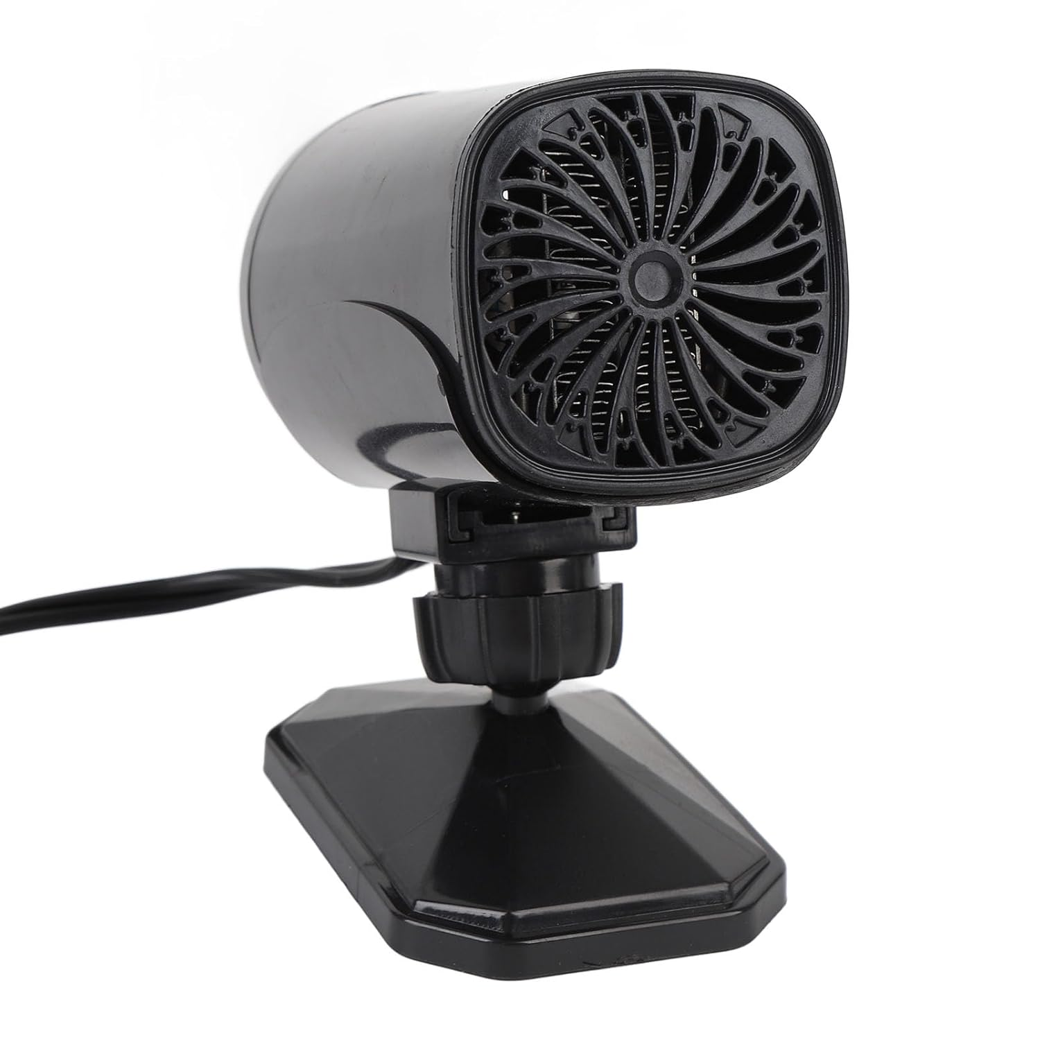 Windshield Defroster Best 12V Heater for Utv Car Windshield Defroster Overheat Safety Compact Cooling and Heating for Cold Hot Seasons (Black) Cooling Fans image number 7