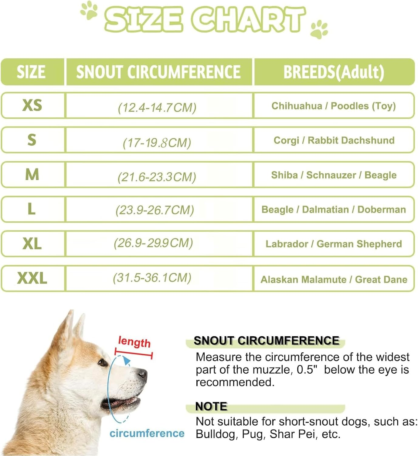 NACOCO Medium Dog Breathable Muzzle - Lightweight Mesh Muzzle Prevent Biting Chewing Barking Soft Dog Mouth Guard Cover Adjustable (Large) image number 3