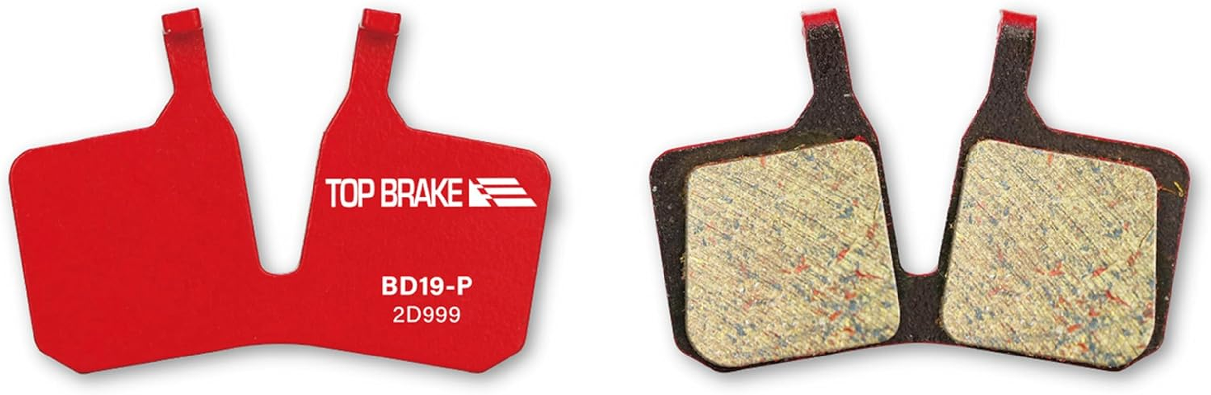 TOP Brake BD19 Scheibenbremsbel&auml;ge F&uuml;r Fahrr&auml;der, Kompatibel Mit MAGURA 4-Kolben Mt5/Mt5E/Mt7/Mt Thirty | Mtb/E-Mtb/Downhill/Enduro/Trail