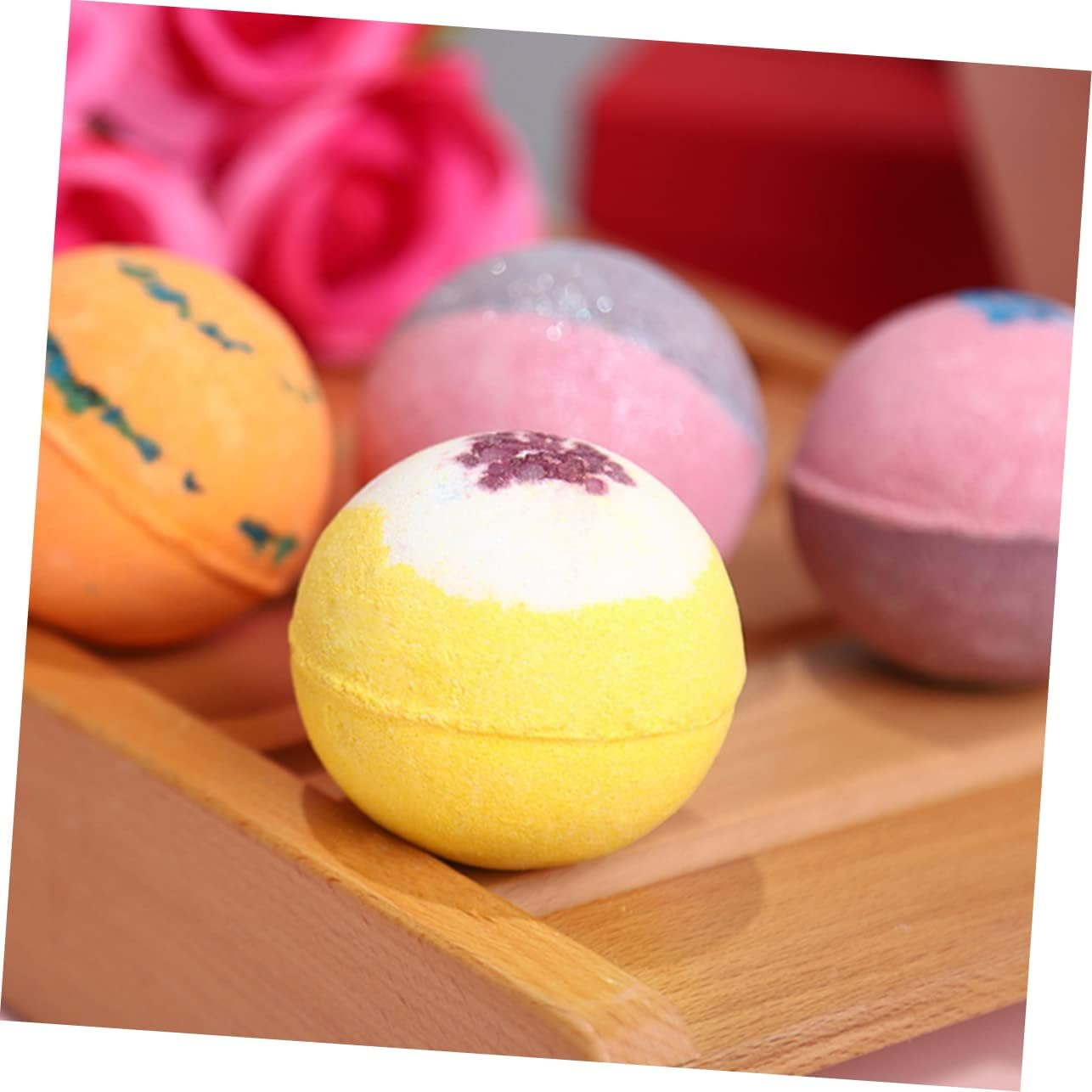 FRCOLOR 6Pcs Natural Spa Boys and Girls Balls for Women Essential Oil Moisturizing image number 6