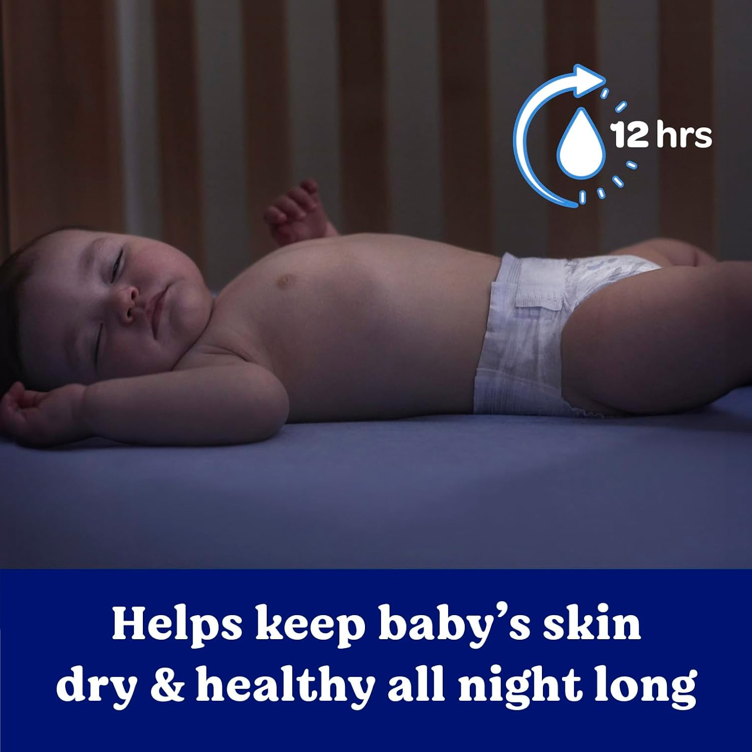 Huggies Overnight Diapers Size 3 (16-28 Lbs), 58 Ct, Overnites Nighttime Baby Diapers image number 3