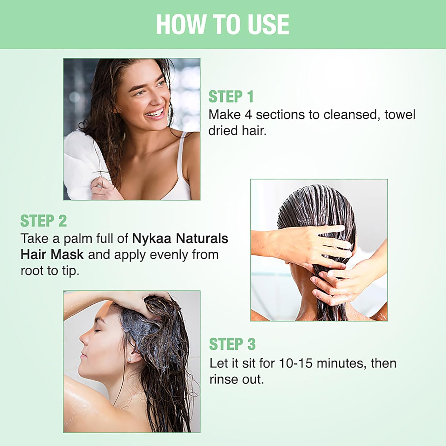 Nykaa Naturals Hair Mask-Anti-Hairfall, Strengthens Hair, Prevents Hair Loss and Thinning, Deep Nourishing-100% Natural Actives, for All Hair Types, Men and Women 200Ml (Amla & Curry Leaves) image number 1