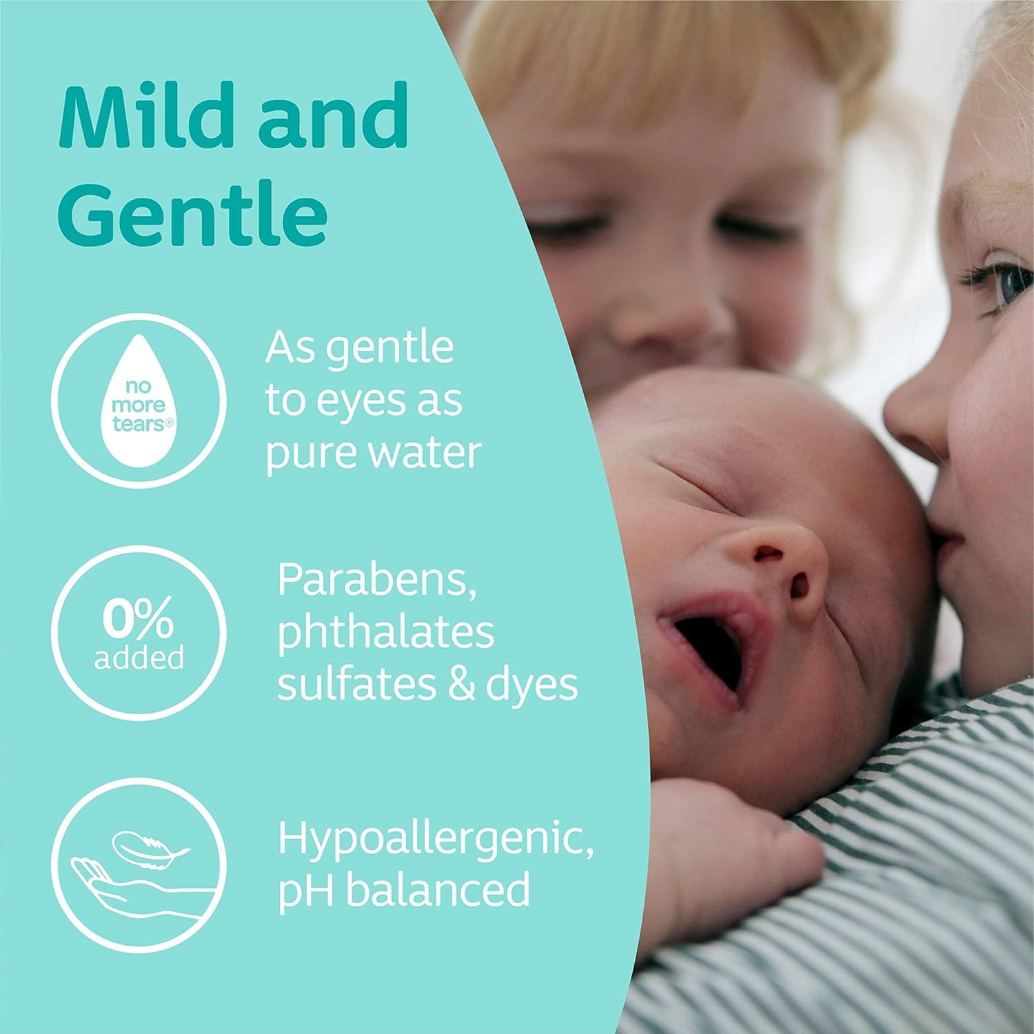 Johnson'S Baby Milk + Rice Gentle Nourishing Moisturising Tear-Free Baby Bath 500Ml image number 3