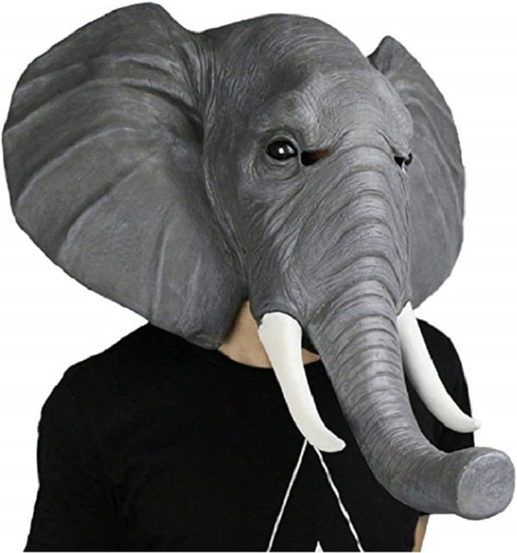 Animal Mask Mask Novelty Halloween Costume Party Animal Head (C) image number 2