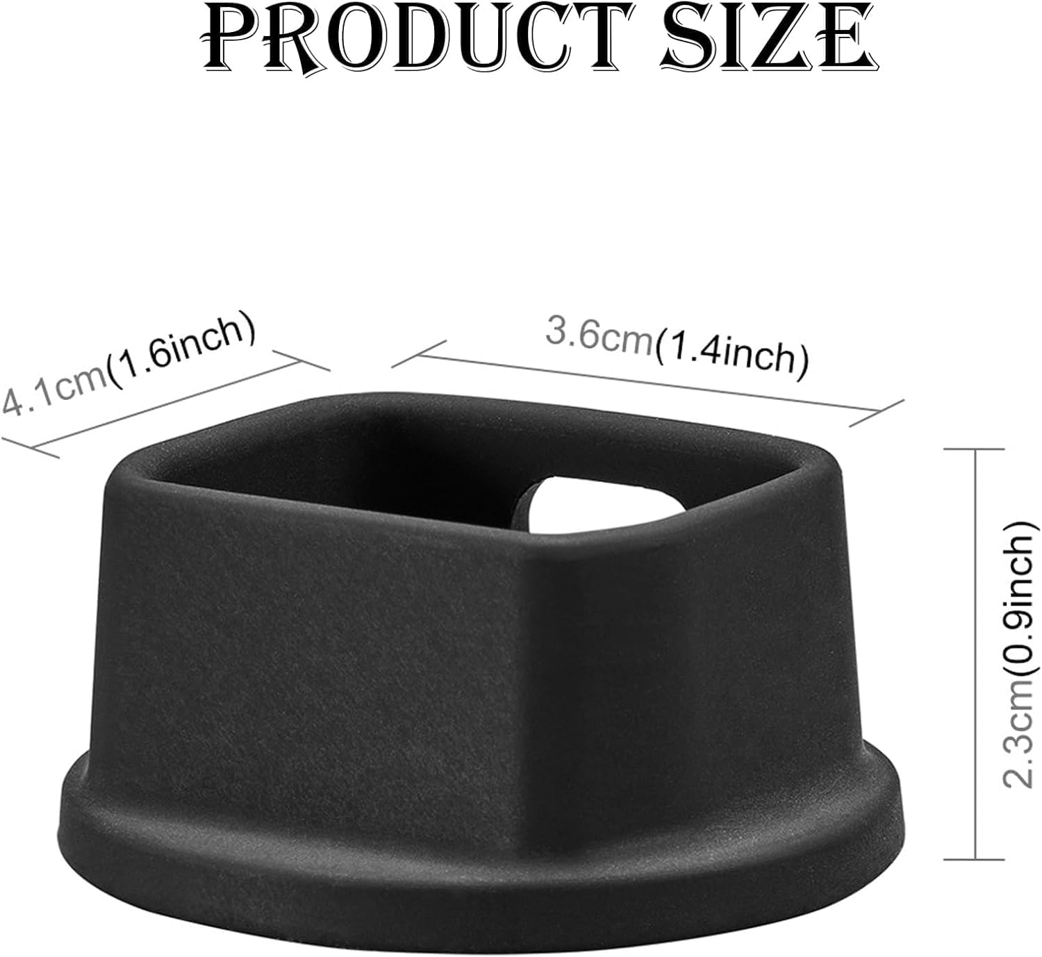 Bokmaton Mountain Stand Silicone Base Holder with Charge Hole + 1 Set Tempered Glass LCD Display Film Lens Protector for Osmo Pocket 3, Accessories for DJI image number 6