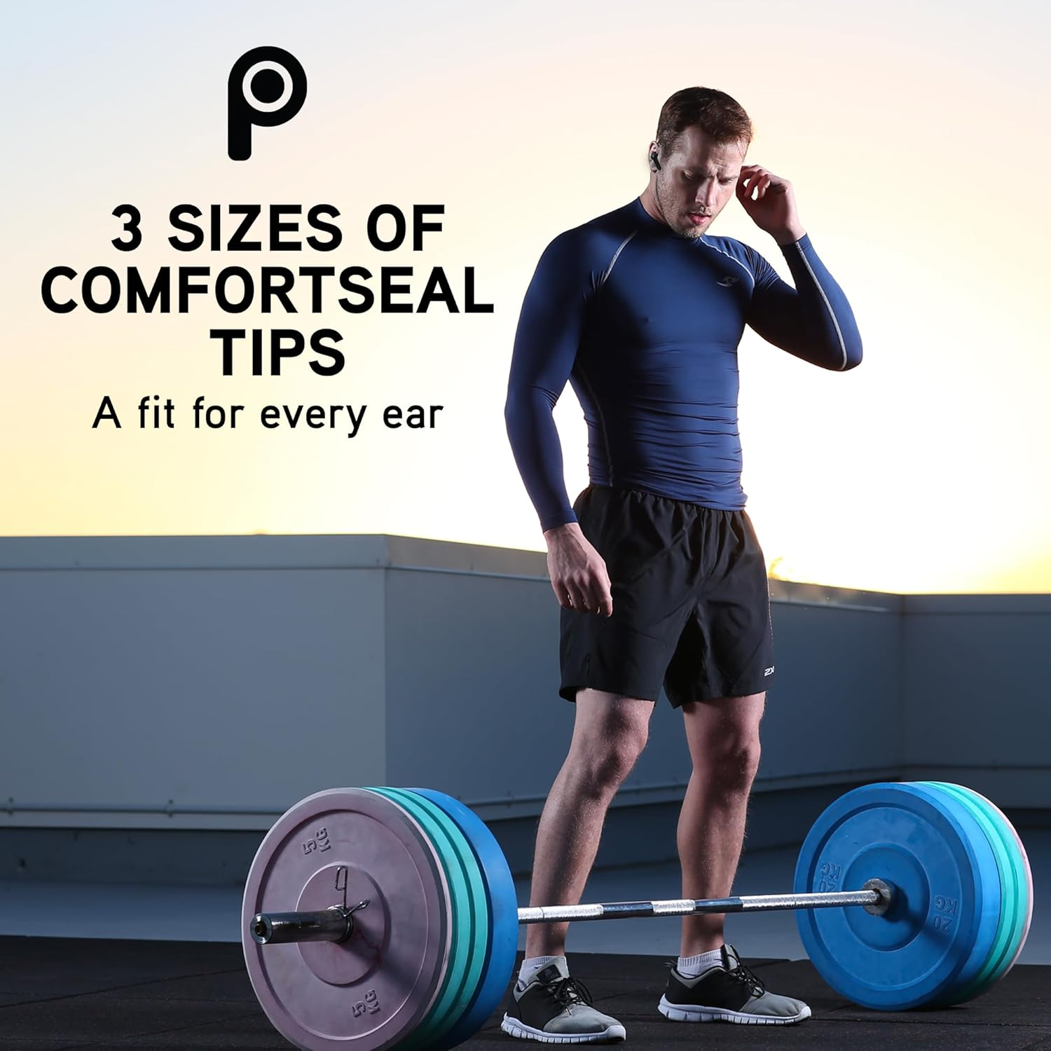 Blueant Pump Air ANC2 True Wireless Bluetooth Earbuds, Active Noise Cancelling with Transparency Mode, Big Bass Sound, Clear Calls, All-Day Battery, Sweatproof In-Ear Design, Black - White image number 2