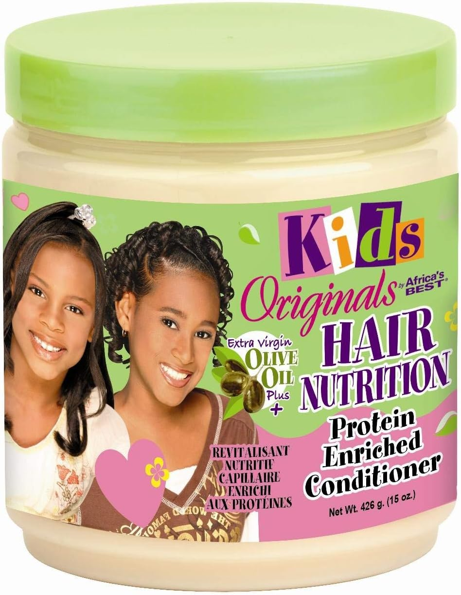 Africas Best Kids Orig Conditioner Hair Nutrition 15 Ounce Jar (443Ml) image number 4