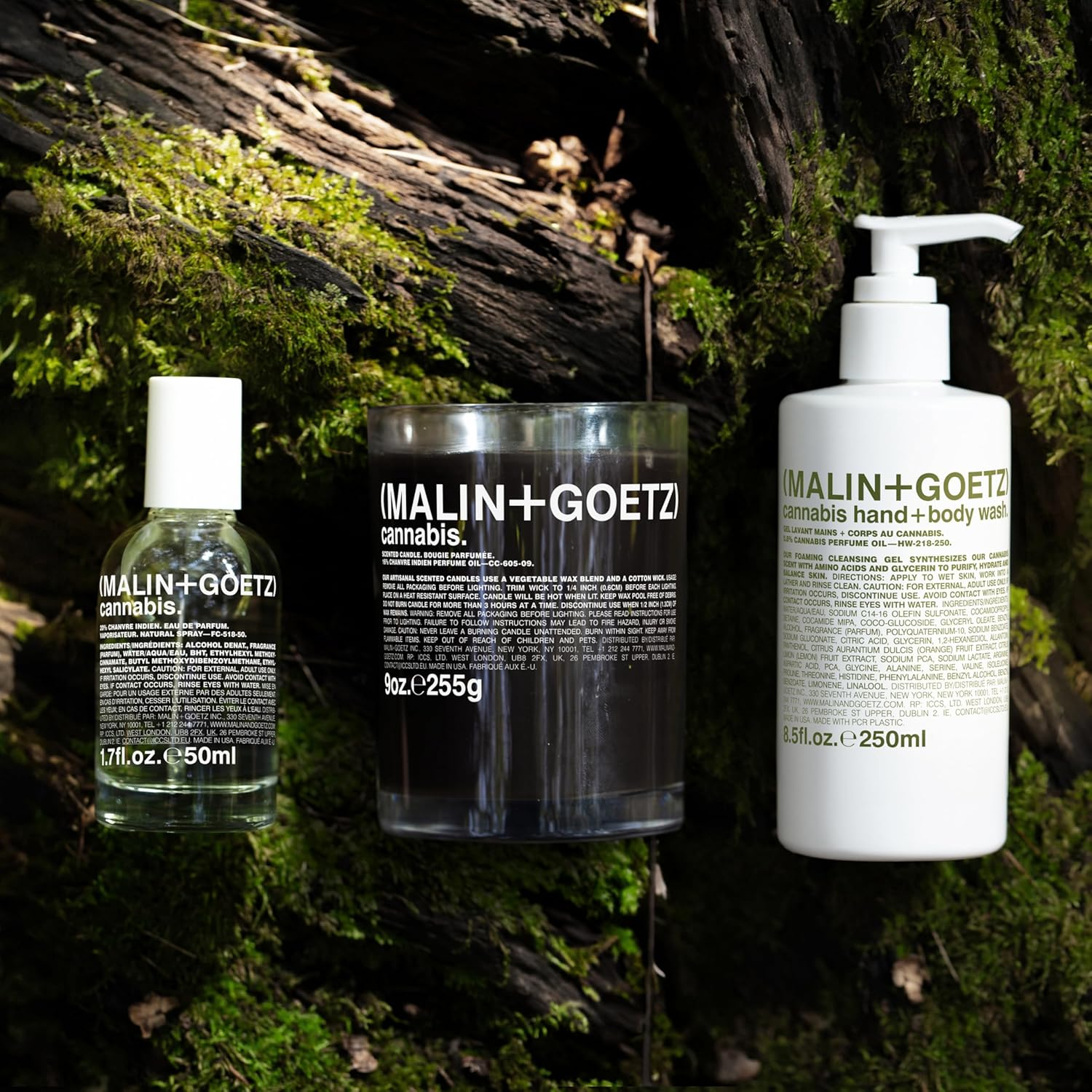 Malin + Goetz Cannabis Hand and Body Wash, 250 Ml image number 3