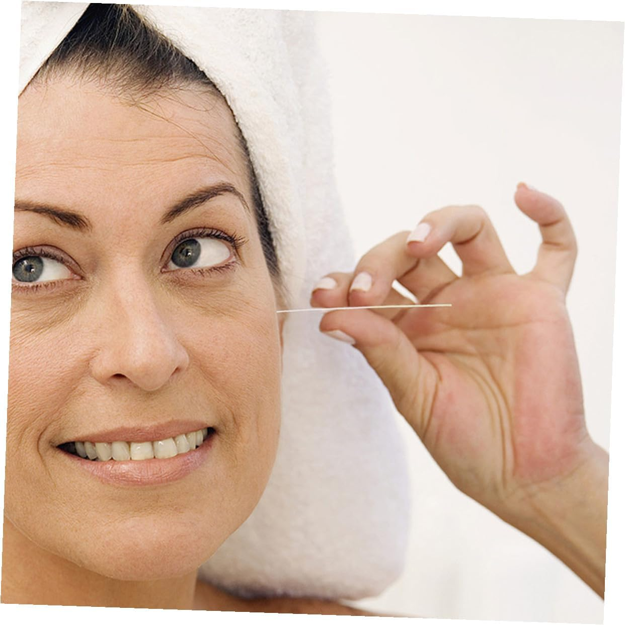 OSOLADY 350Pcs Ear Hole Cleaning Floss Lines for Piercing Skin-Friendly Ear Piercing Hole Cleaner Painless Wax Removal Tool Easy Application image number 5