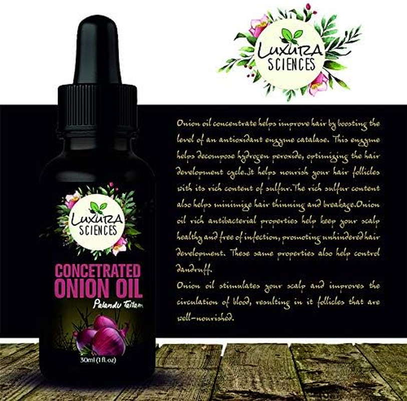 Luxura Sciences Concentrated Onion Oil for Hair Growth 30 Ml