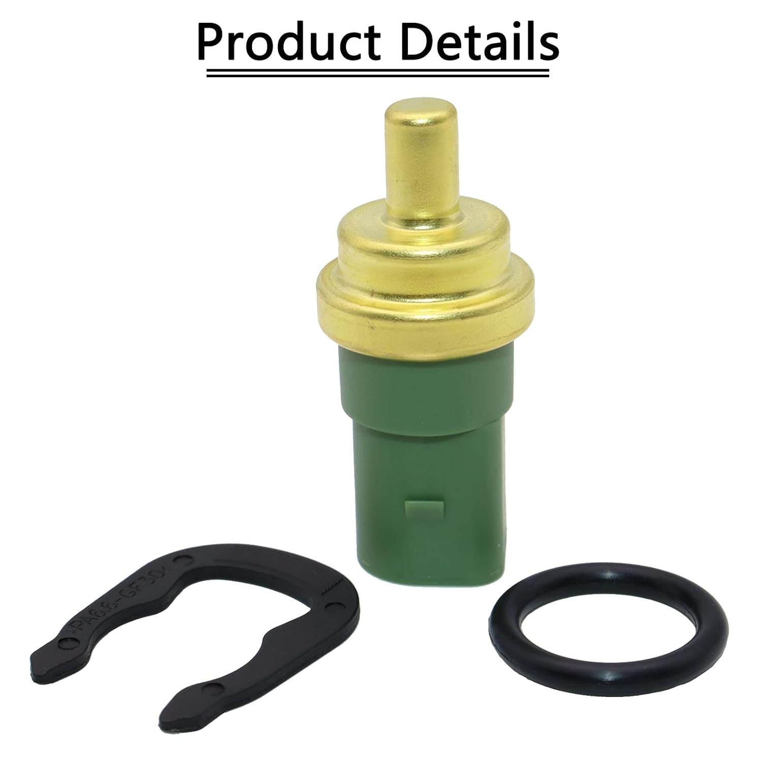 KEJSTED Engine Temperature Sensor Sender 059 919 501A Compatible with Volkswagen Passat Golf Beetle Jetta Eurovan Cabrio Polo Audi A4 S4 A6 S6 TT A8 S8 RS4 RS6 Allroad 1998-2010 059919501A image number 4