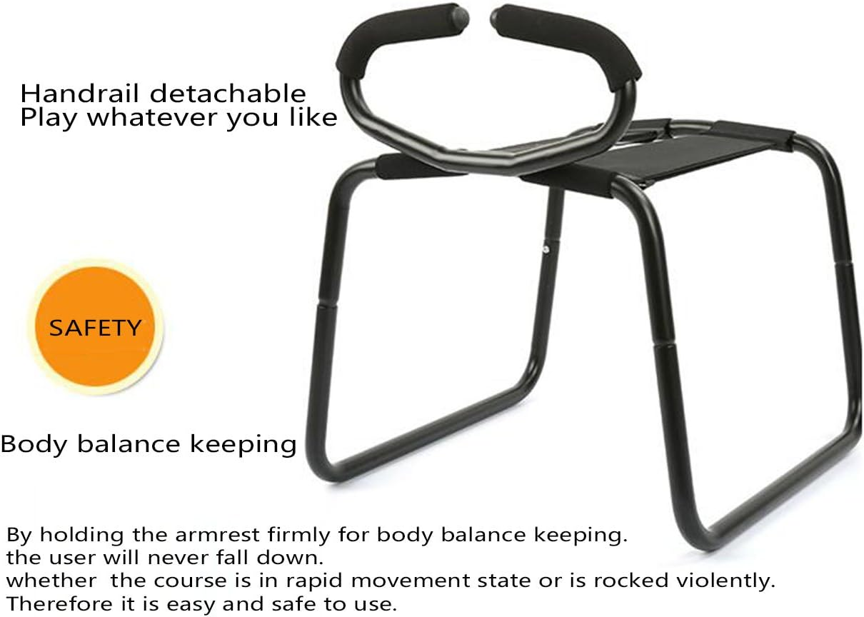 Sex Position Enhancer Chair Weightless Bouncing Mount Stools Sexual Furniture Love Novelty Toy with Handrail for Couples Adult Games image number 3