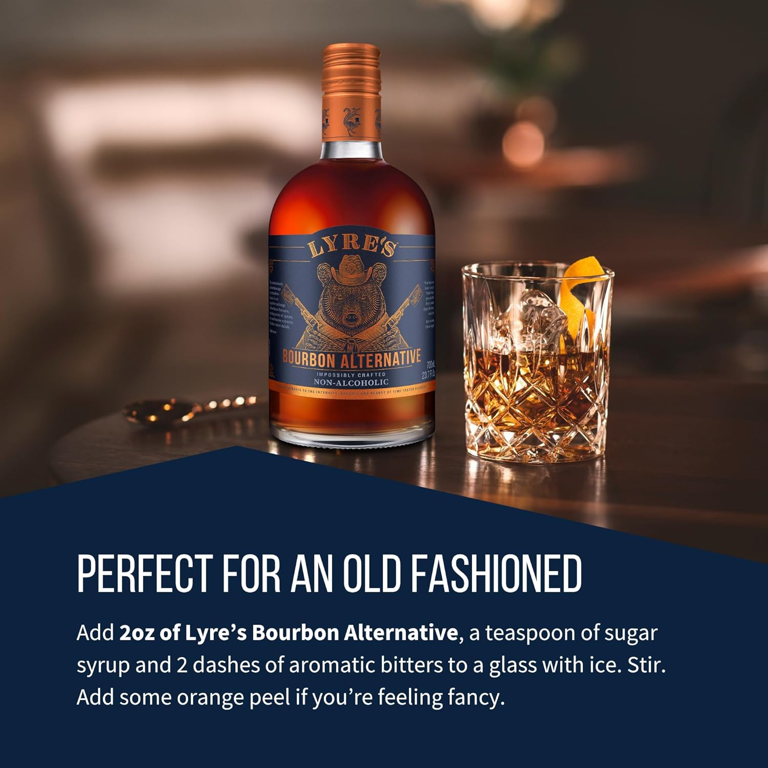 Lyre'S American Malt Non-Alcoholic Spirit - Bourbon Style | Award Winning | 700Ml